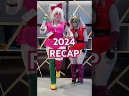 THANK YOU 2024🎉 #2024recap #cosplay #myheroacademia #tadc #hazbinhotel #dandadan