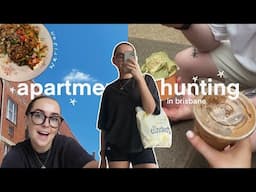 VLOG: apartment hunting in brisbane