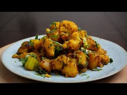 One-Pan Indian Spiced Potato & Cauliflower : Flavor Explosion! | Aloo Gobi Recipe