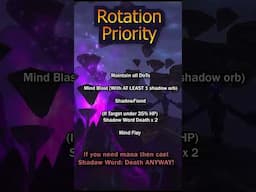 Shadow Priest EASY Rotation Guide | Cataclysm