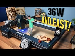 Is the 36W LONGER B1 Laser Engraver Worth the Hype? Let's Find out!