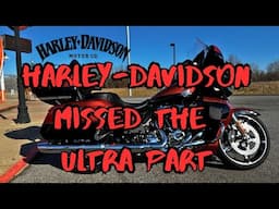 Harley-Davidson Street Glide Ultra Falls Short On The Ultra