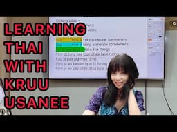 THAI LANGUAGE LESSON - JAN 24, 2025