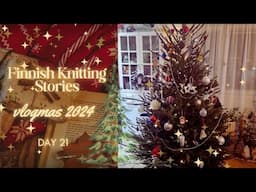 Finnish Knitting Stories - vlogmas 2024 - Day 21