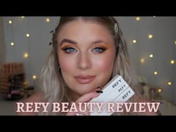 REFY BEAUTY REVIEW & FIRST IMPRESSIONS BY SOMEONE WITH CRAP BROWS! 100% HONEST!