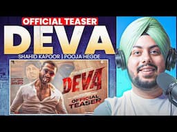 Reaction on Deva Official Teaser|Shahid Kapoor|Pooja Hegde|Rosshan Andrrews |In Cinemas 31st January