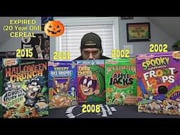 20 Year Old Halloween Cereal (Taste Test) | L.A. BEAST