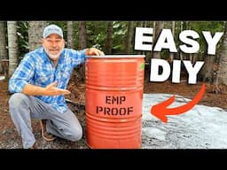 EASIEST Way to Build a FARADAY CAGE that is EMP Proof