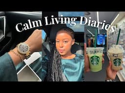 Calm Living Diaries | home cooked meal, new hairstyle, hauls, errands & time with family🍃💫