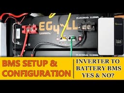 BMS Communication with Inverter - Growatt to Lithium Setup and Problem