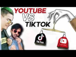 TIKTOKER VS YOUTUBER जंग ✓ YOUTUBE VS TIKTOK PLATFORM तुलना ✓