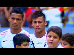 Neymar's Last Game for Santos