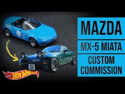 HOT WHEELS '91 Mazda MX-5 Miata custom