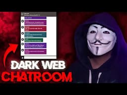 Dark Web Chatrooms Exploration : Horror Red Rooms | EDUCATIONAL PURPOSE