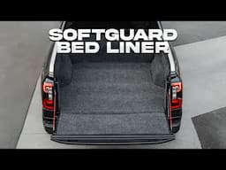 Ford Ranger 2023+ SoftGuard Carpet Bed Liner -  Pet Friendly & Anti-Slip!