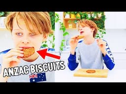 WHAT HAPPENED WHEN BIGGY ATE ANZAC BISCUITS w/Norris Nuts Cooking