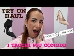 TACCHI BELLI E COMODI? 👠 TRY ON HAUL COSY ISLAND 🤩 | Nicole Mologni