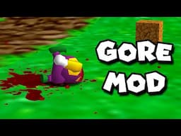 Super Mario 64 Gore Mod is CRAZY