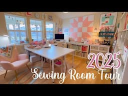 2025 Sewing and Quilting Room Tour (UPDATED!)