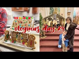 Christmas Eve: Mass, Stockings, Gingerbread House | VLOGMAS 2024 🎄 Charmaine Dulak