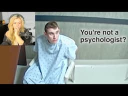 BrookeAB Reacts To What Pretending To Be Crazy Looks Like (JCS - Criminal Psychology)