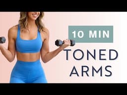 10 Minute Work Break Arms & Posture Routine to Sculpt, Re-energize, and Focus