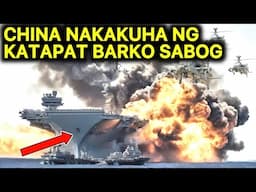 CHINA NAKAKUHA ng KATAPAT | BARKO ng CHINA PINASABOG sa SOUTH CHINA SEA