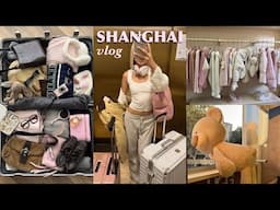 SHANGHAI DIARIES: Pack with me, shopping + first day in Shanghai ( ft Cider)