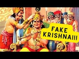 The Tale of The Fake Krishna: The Battle of Two Krishnas #krishna #hindu #sanatandharma