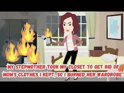 【AT】My Stepmother Took My Closet To Get Rid Of Mom's Clothes I Kept, So I Burned Her Wardrobe"