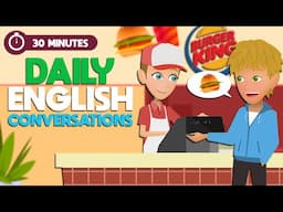 Learn English Speaking Conversation Practice for Beginners in 30 Minutes | Practice English Skills