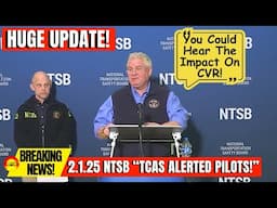 🚨 HUGE UPDATE! NTSB Reveals The TRAGIC Details Of DC Mid-Air Collision After Listening To Planes CVR