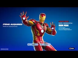 How To Get the New Iron Man Skin Bundle FREE In Fortnite (Unlocked LEGO Iron Man Style)