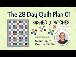 The 28 Day Quilt Plan 01 - Quilting Tips & Techniques