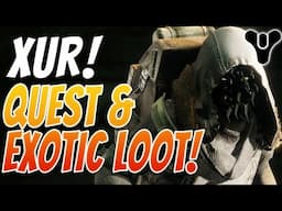 Xur Exotic Loot/WARLOCK WEEK!!! TRIALS INFO, NEW Xur Location & Quest! July 16! 7–16-2021 D2