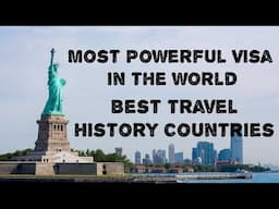 Most powerful visa in the world | Best travel history countries | Explained | Tourist Terminal