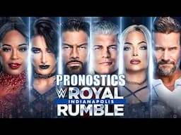 Pronostics WWE Royal Rumble 2025 : QUI IRA À WRESTLEMANIA 41 ?!