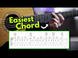 Learn This Simple Fingerpicking Chord on Acoustic Guitar!