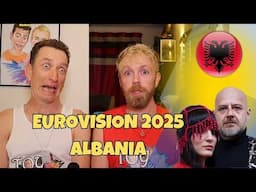 ALBANIA EUROVISION 2025 REACTION - Shkodra Elektronike - Zjerm