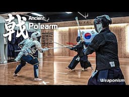 Ancient Polearm 戟  VS Two Swordsmen