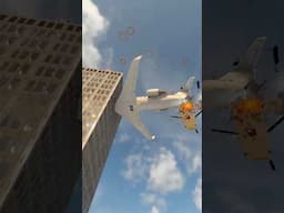 Realistic Plane vs Helicopter vs Building