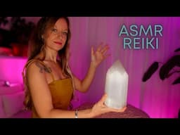 ASMR Reiki Deep Selenite Cleanse 💎 Energy Healing For Relaxation 🌸 Chakra Cleansing asmr