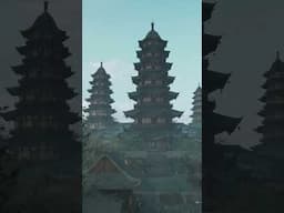 Asian Pagoda Village - Unreal Engine 5 Environment