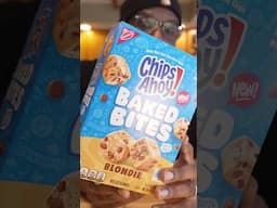 My taint was tickled. Chips Ahoy NEW Baked Bites. #foodreview #snacks #shorts