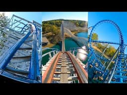 Every Roller Coaster at Six Flags Over Georgia And Other Rides We Rode! Front Seat POV!