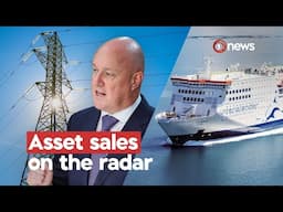 Luxon hints National could campaign on sale of state assets | 1News on TVNZ+