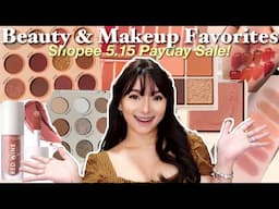 AFFORDABLE BEAUTY & MAKEUP FAVORITES (Shopee 5.15 Payday Sale!) | Ar. Erika Lim