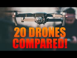 20 DJI Drones COMPARED (BEGINNER to PRO)