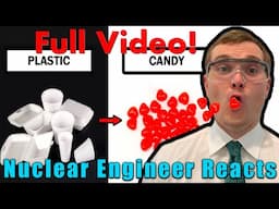 Turning Styrofoam into Cinnamon Candy [FULL VIDEO] - Nuclear Engineer Reacts to NileRed