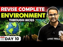 Revise Complete Environment Through MCQs ✨|  Day 10 : Protected Area Network of India | PW OnlyIAS